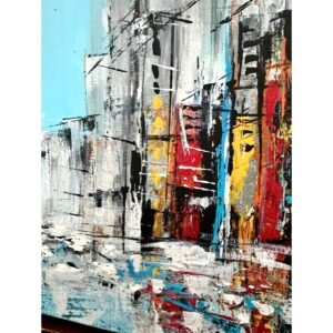City in Rain