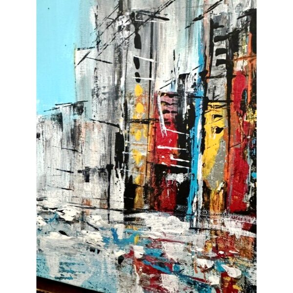 City in Rain
