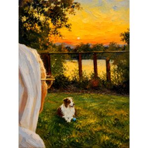 Golden Hour, Backyard